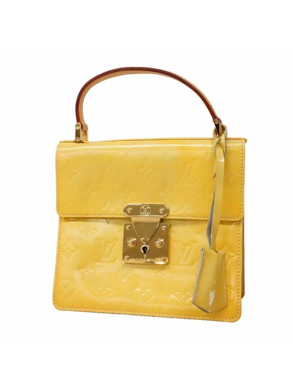 Louis Vuitton Vernis Spring Street Gray Handbag